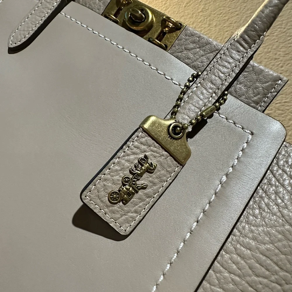 Coach 1941 Troupe Tote in Stone - Picture 11 of 11